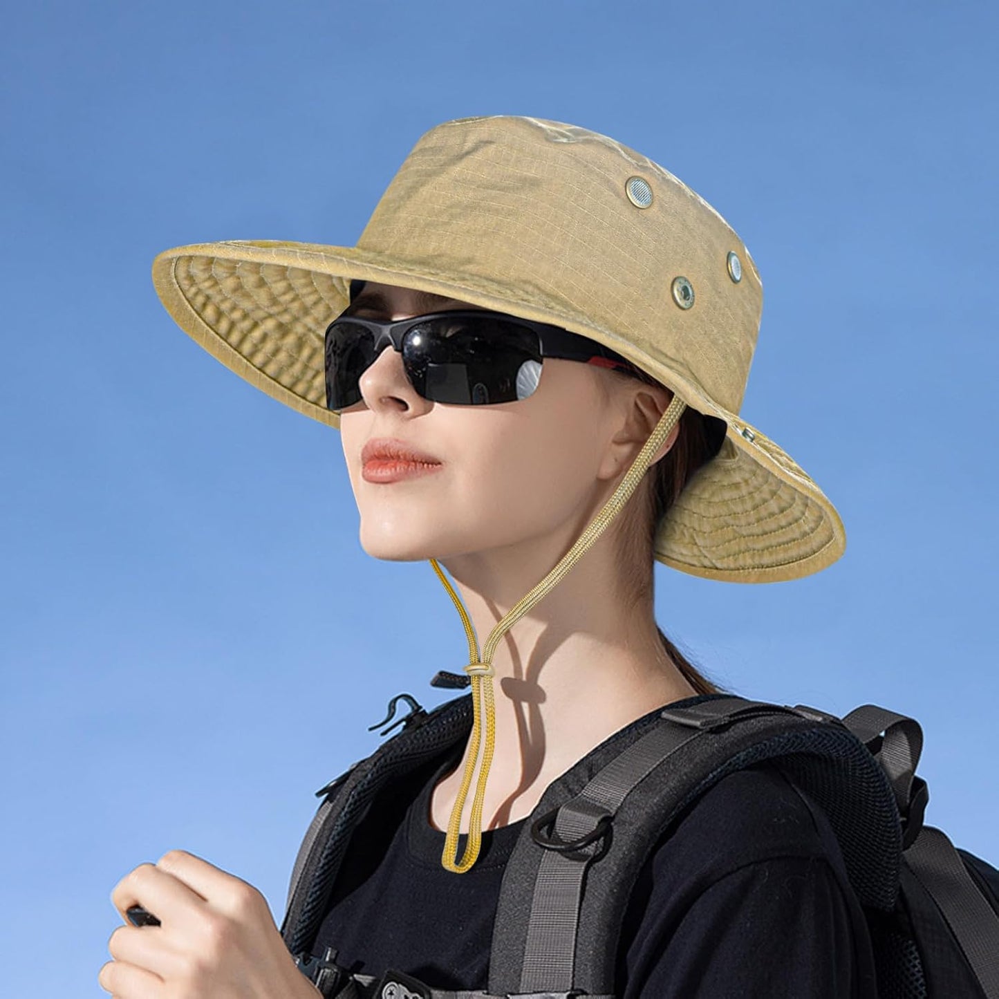 UPF 50+ Sun Hat | Foldable Boonie Hat for Men & Women | Fishing & Hiking