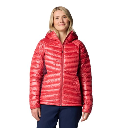 Columbia Women's Labyrinth Loop II Hooded Jacket, Daredevil/Moonvista, X-Large