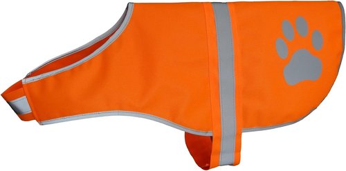Dog Reflective Vest High Visibility Safety Jacket for Walking Running Hiking to Keep Dogs Visible Safe from Cars and Hunting Accidents Orange XXL