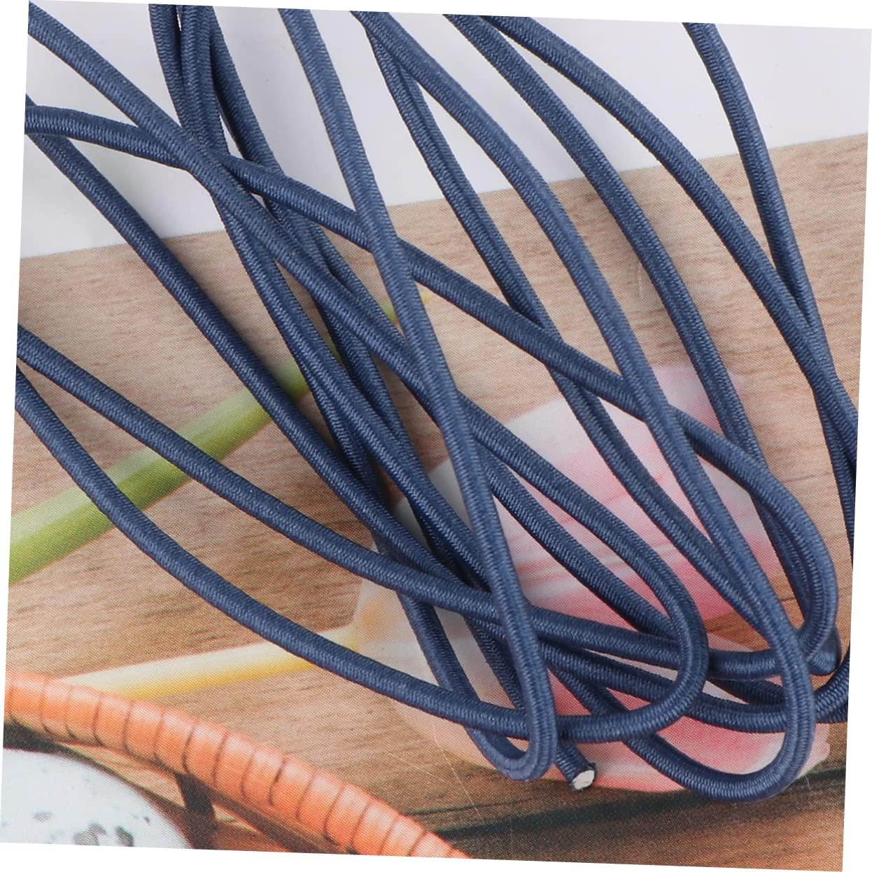 4rolls Elastic Rubber Bands for Traveler Notebooks Nylon Connection Ropes with Metal Buckle Diy Hand Account Accessories for Journals and Diaries