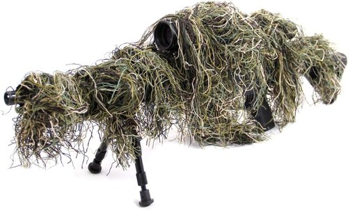 Camouflage Rifle Wrap for Hunting - Arcturus Ghillie Camo Cover