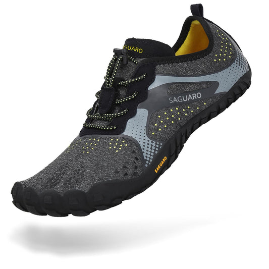 SAGUARO Barefoot Shoes Women Wide Toe Box Trail Running Shoe Womens for Walking Gym Training Sneakers Size 6.5 Women/4.5 Men
