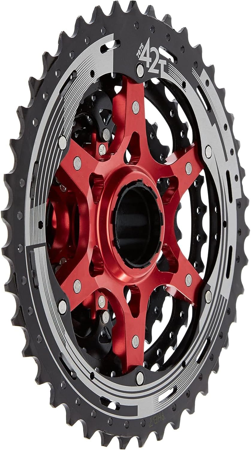 SunRace CSMX3 10-Speed Cassette for Adults - 1146T Unisex Bike Gear