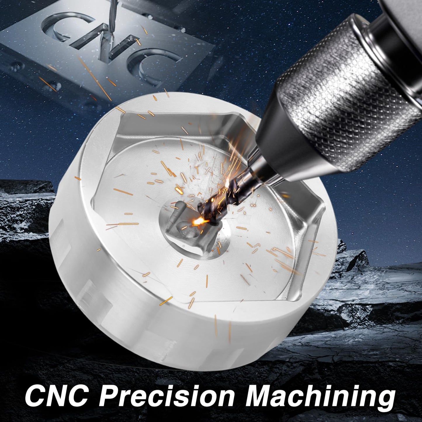 EVRBUL 1-3/8" Motorcycle Front Fork Cap Nut Socket Tool, 35mm 6 Hex Flat Socket Compatible with Harley Sportster Big Twin Motorcycle