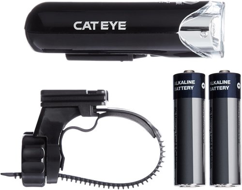 CAT EYE - HL-EL135 LED Bike Headlight - Optional Omni 3 Rear Tail Light