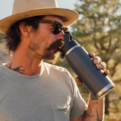 YETI Rambler Bottle Color Matched Straw Cap, Rescue Red