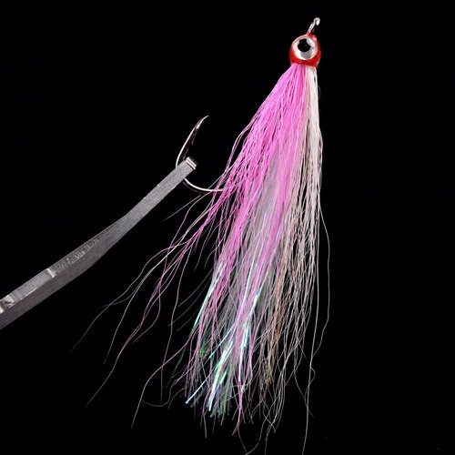 Clouser Minnow Fly Fishing Flies Salmon Trout Steelhead Jig Hooks Saltwater Flies Sea Bass Striper Flounder Fly Fishing Lures, Mix Colors
