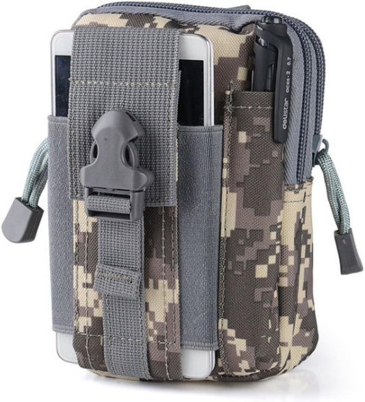 Small Multi-Purpose Poly Tool Holder EDC Pouch Waist Bag Military Nylon Utility Tactical Molle Pack Camping Hiking Pouch