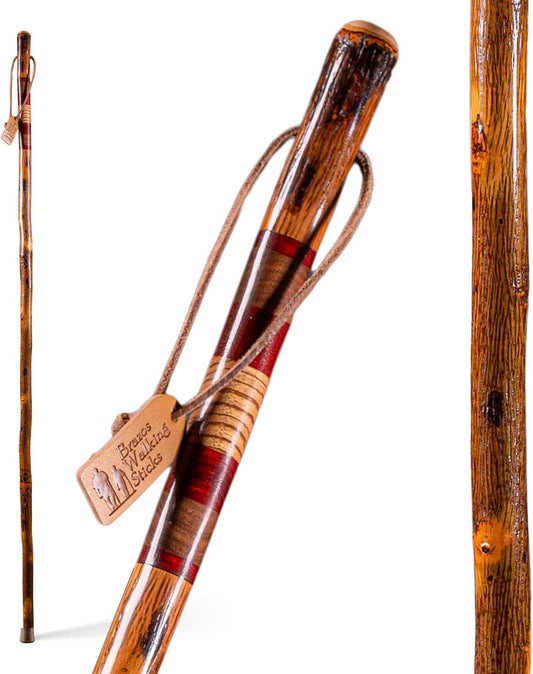 Brazos Rustic Wood Walking Stick