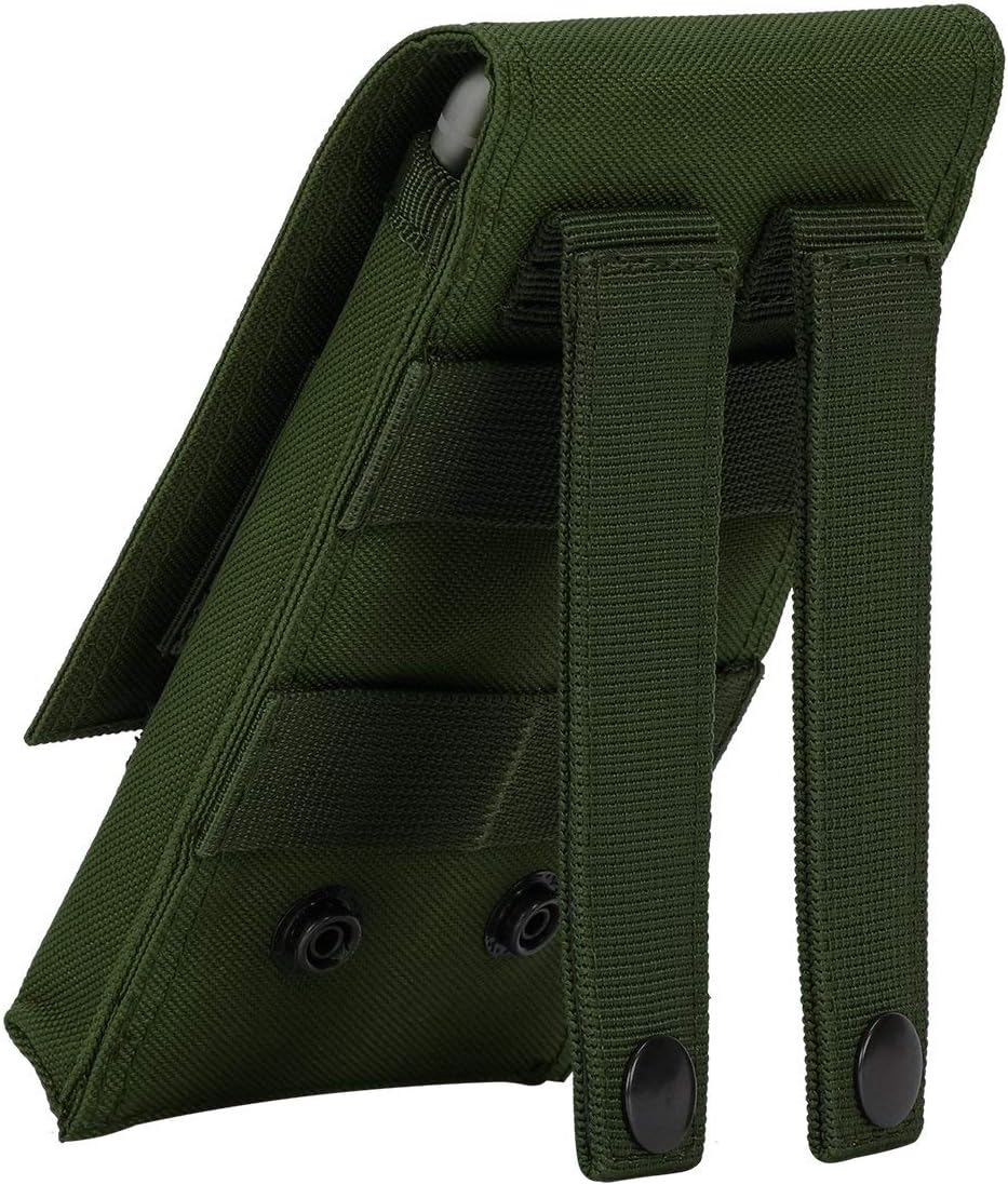 IronSeals Tactical Molle Phone Pouch Holster Waist Belt Pouch with Pull Tab for iPhone 16 Pro Max/16 Pro/16/15 Pro Max/14 Pro Max/ 13 Pro Max/ 12 Pro Max/ 11 Pro Max