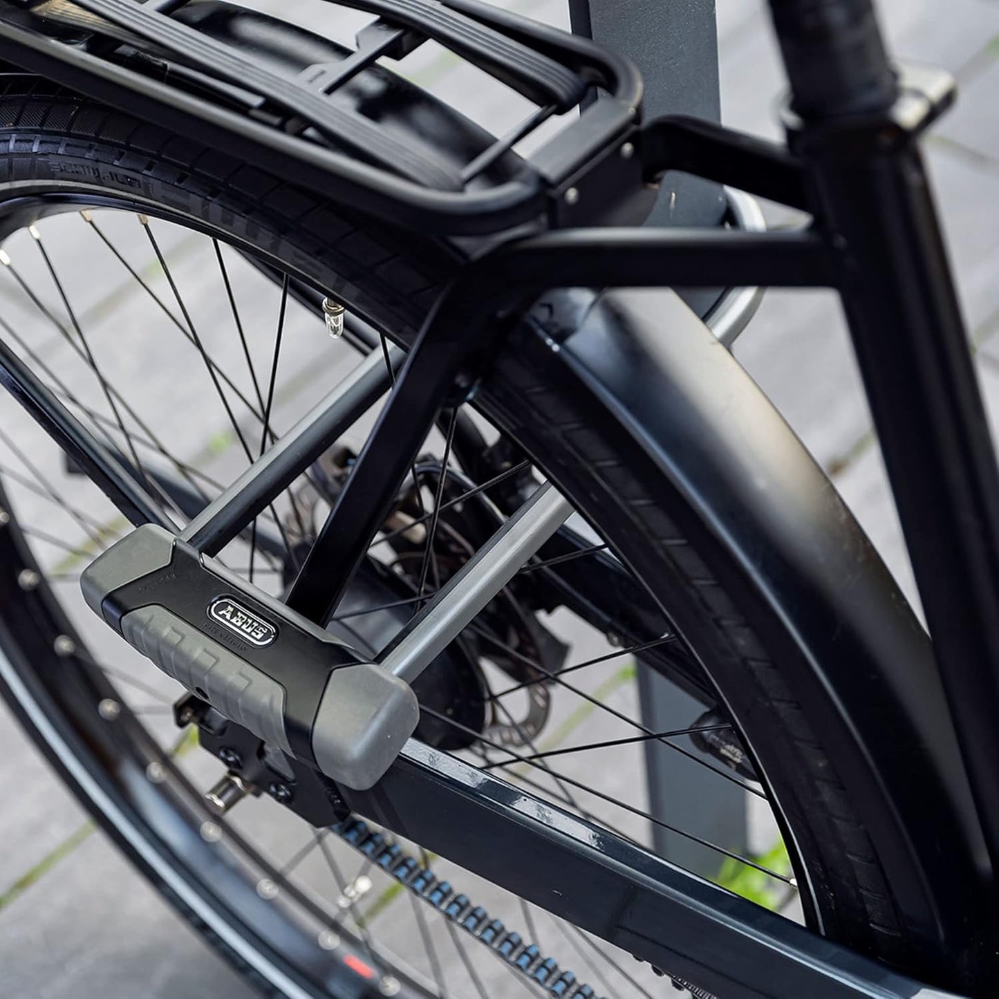 ABUS Granit XPlus 540 U-Lock - High-Security Bike Lock with XPlus Cylinder, 23 cm, Black/Grey