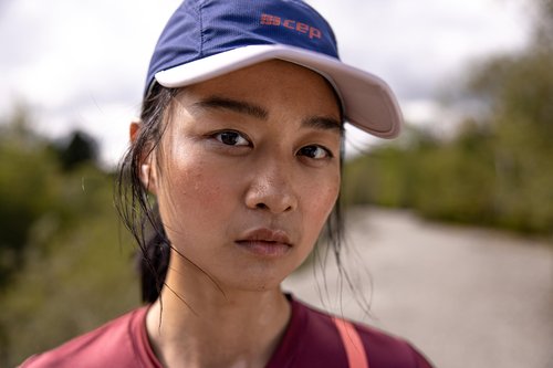 CEP The Run Cap, Cream, Unisex, OS