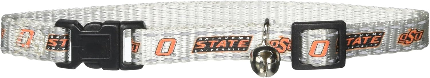 NCAA Oklahoma State Cowboys Cat Collar, 3/8 x 8-12"