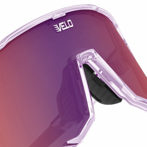 VELO Shades Cutter 2X1 – Phantom – Baseball/Softball Sunglasses – By Jax at The Bullpen Training (Purple, Large Adult)