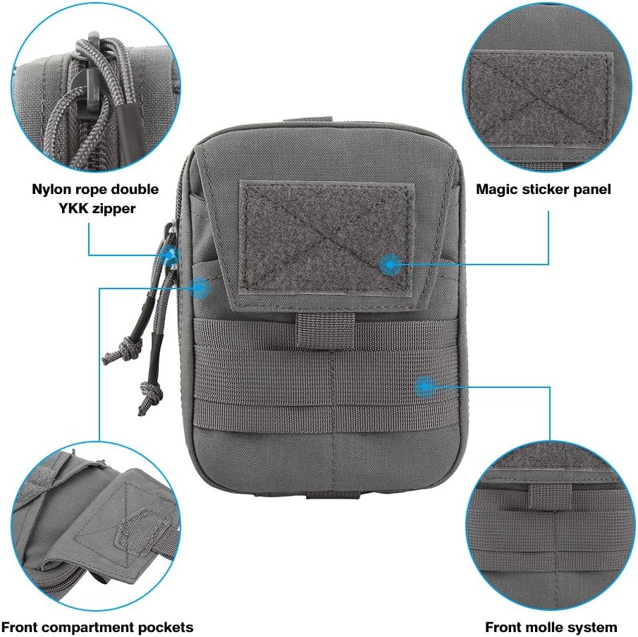 EXCELLENT ELITE SPANKER Molle Admin Pouch Military Utility Tool Pouch EDC Molle Pouchs Gadget Waist Bags