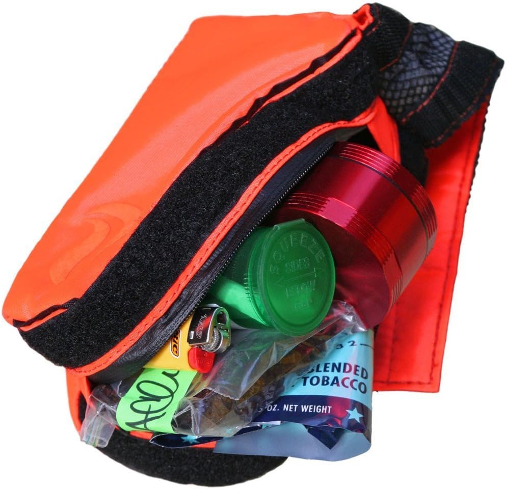 Travel Pack Smell Proof 9" Case Black with SK9 Premium odorless Technology US PATENT NUMBER D816,984 S