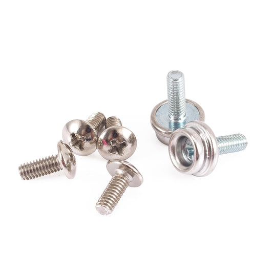 Football Helmet Repair Kit, Helmet Mask Screw Kit, Universal Facemask Hardware Kit, Stainless Steel Sports Helmets Repair Kit, Football Helmet Hardware Kit for Youth Baseball Sports