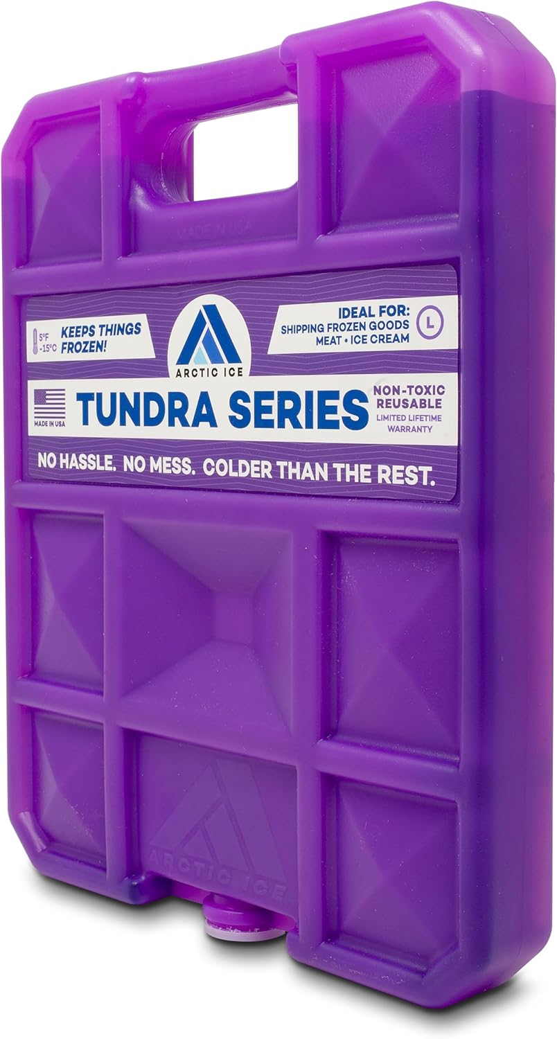 Arctic Ice Tundra Series Reusable Ice Pack - Long-Lasting 5°F Cooling for Coolers