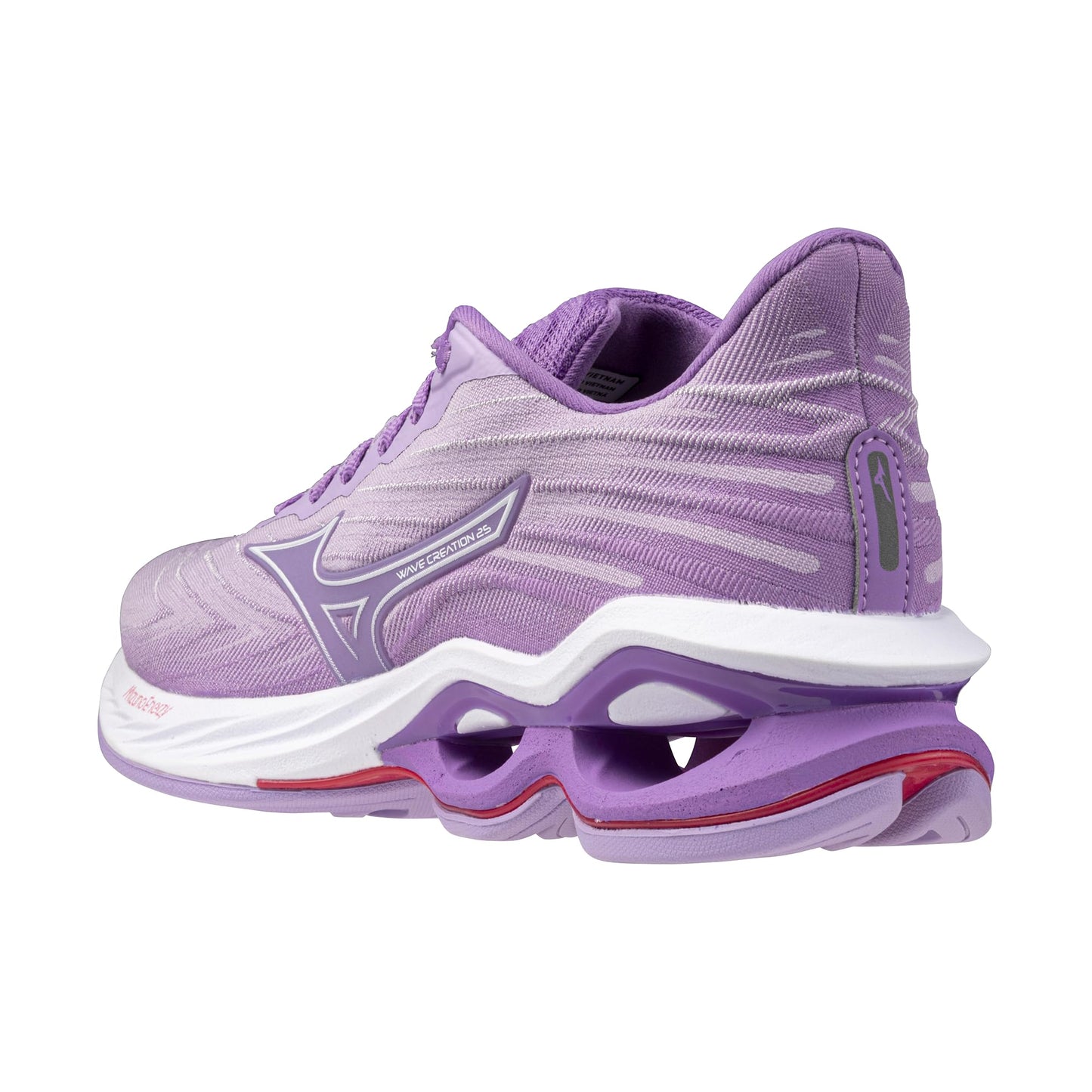 Mizuno Women's Wave Creation 25 SSW Running Shoe | Neutral Running Shoe | Crocus Petal-White