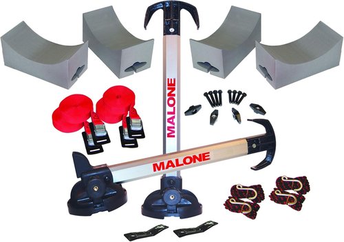 Malone Stax Pro2 Universal Car Rack Folding Kayak Carrier (2 Boat Carrier)