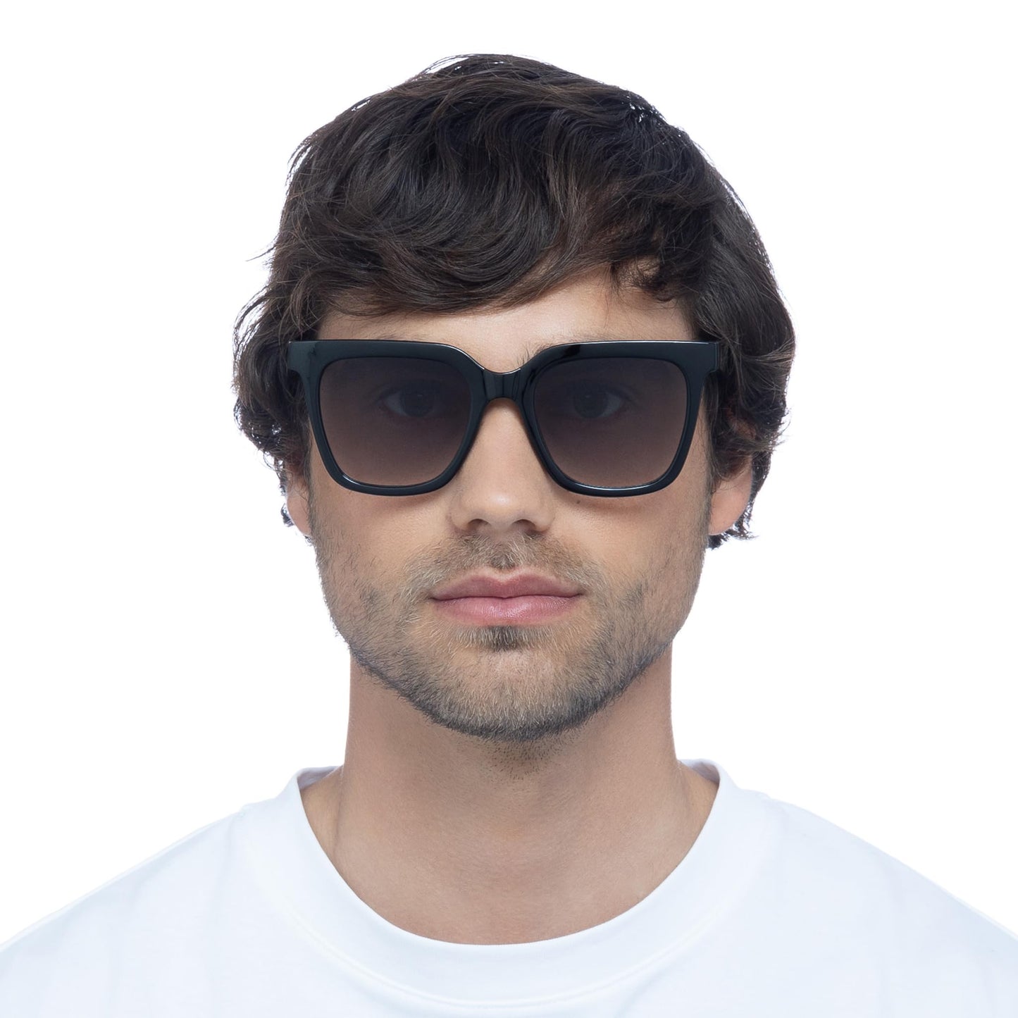 AIRE Meteorite Sunglasses - Black, D-Frame, Unisex, Classic 'Everyday' Style
