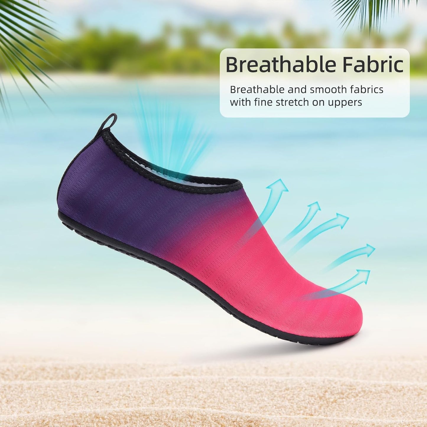 Quick-Dry Tanamo Water Shoes | Aqua Socks for Men & Women | Beach & Pool