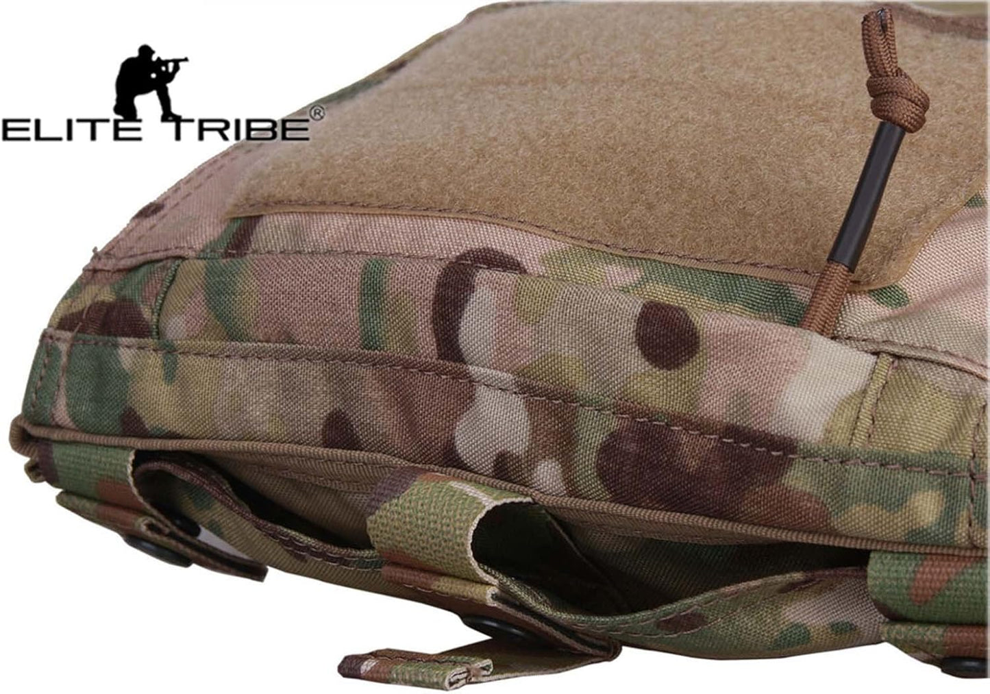 Tactical Pouch Zip-ON Panel for Vest Plate Carrier AVS JPC2.0 CPC Gear