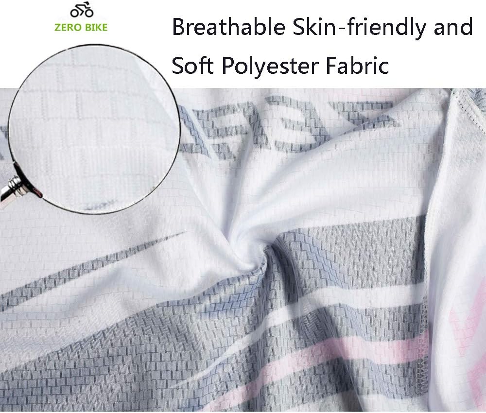 ZEROBIKE® Women's Short Sleeve Cycling Jersey Jacket Cycling Shirt Quick Dry Breathable Mountain Clothing Bike Top