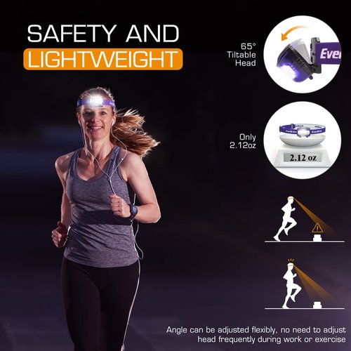 EverBrite 2-in-1 Mini Lanterns and 2 Pack Headlamp