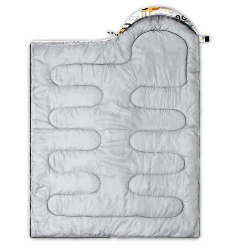 Smell Sunshine Kids Sleeping Bag for Boys Girls,Truck Tractor Excavator Print-Lightweight Warm Portable Outdoor Indoor-Waterproof Cold Weather Resistant Sleeping Bag for Camping Hiking(Tractor)