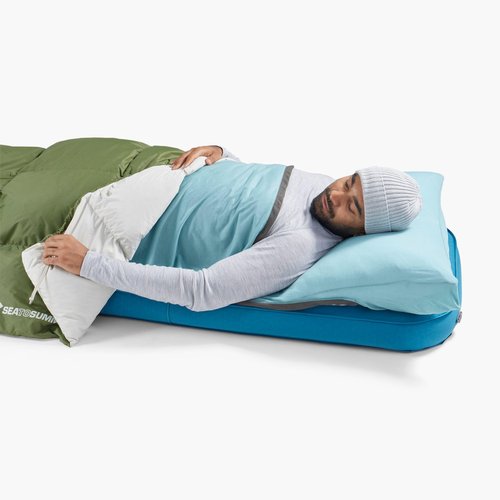 Sea to Summit Comfort Blend Sleeping Bag Liner, Rectangular w/Pillow Sleeve