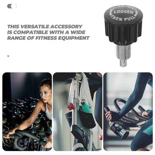 BESPORTBLE Fitness Pull Pin Knob for Exercise Bikes - Durable Replacement Part for Gym Equipment - for Home Workouts and Gym Use Easy to Install Secure Fit