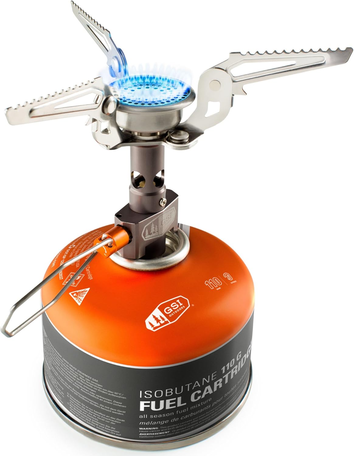 Pinnacle Canister Stove Cooking System by GSI Outdoors - Compact & Lightweight Camping Gear