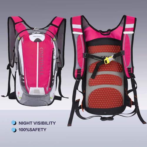 LOCAL LION Cycling Backpack, Small Hiking Backpack, Waterproof Bike Biking Backpacks - Lightweight for Skiing Running 18/25L