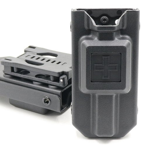 Tourniquet Holder, Tourniquet Case Compatibility with Tourniquet Gen 7, Adjustable Molle Tourniquet Pouch Mounting Adapter Fits up to a 2.3" Belt. (1 Pack)