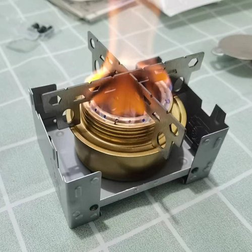 ZSYTF Mini Cross Stand Stove Rack Support Alcohols Stove Stand Stainless Steel Alcohols Stove Camping Outdoor Stove Cross Base Stainless Steel Pots Stand Alcohols Stove Cross Stand