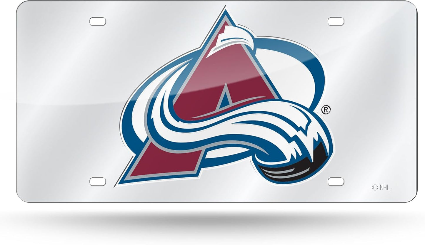 NHL Anaheim Ducks License Plate Tag - Laser Inlaid Metal Car Accessory