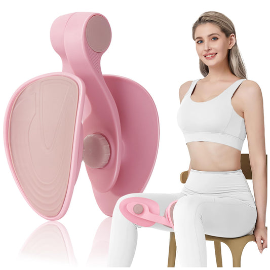 Aiyazhi Inner Thigh Exerciser kegel Exerciser Pelvic Floor Muscle Toner for Women, Leg Workout Exercise Equipment Device HIPS Pelvis Buttock Trainer abductor Machine kegal excersize