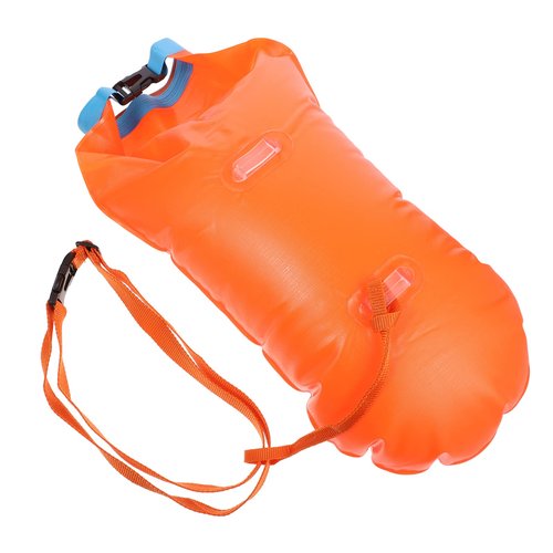 Swim Buoy Dry Bag Swim Safety Float Keep Gear Dry Swim Buoy Float for Open Water, Boating Kayaking Fishing Rafting Swimming Training and Camping