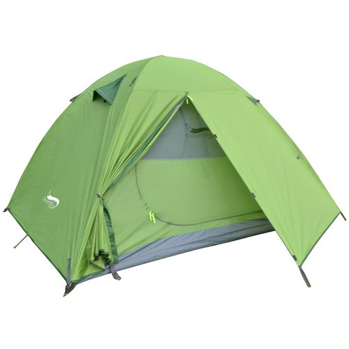 DESERT & FOX Camping Tents 1/2/3 Person,Outdoor Lightweight Backpacking Tent Waterproof 3 Season Tent for Family Hiking Hunting Mountaineering Travel