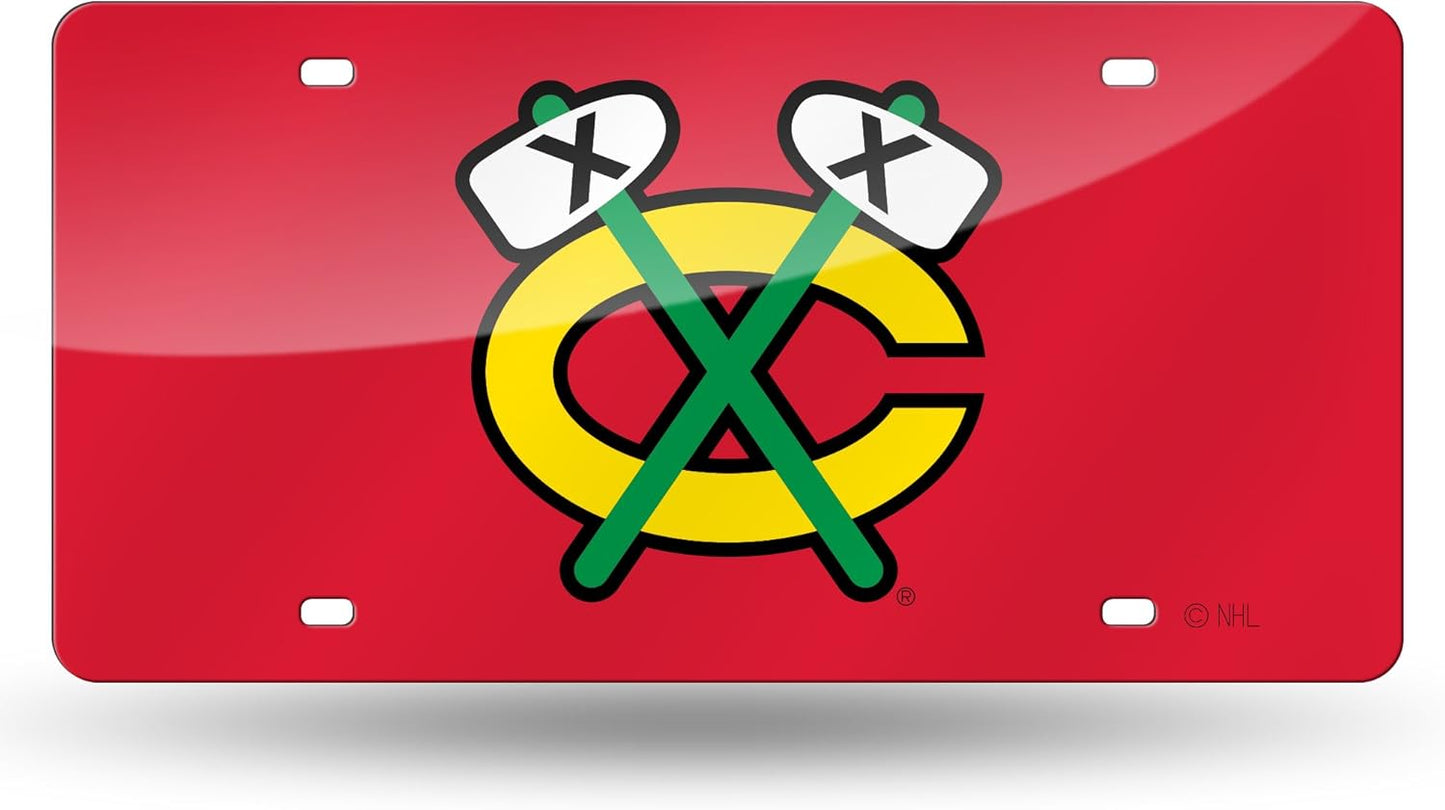 Rico Industries NHL Anaheim Ducks Laser Inlaid Metal License Plate Tag