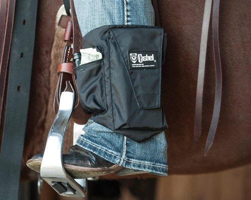 Cashel Ankle Safe Cell Phone Holder for Saddle Cantle - Small & Large Sizes