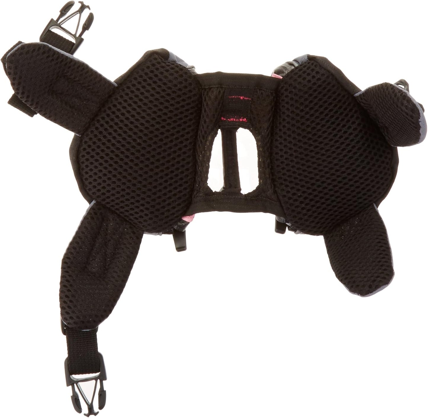 Doggles Dog Extreme Backpack, Gray/Pink, Small