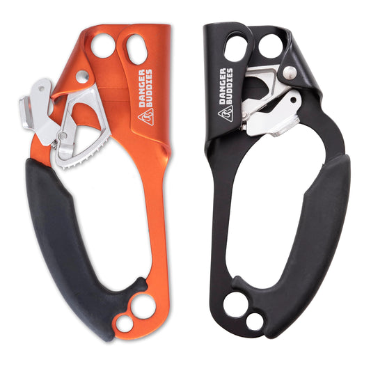 Danger Buddies Climbing Hand Ascender - UIAA Approved Ascension Device (Left & Right)