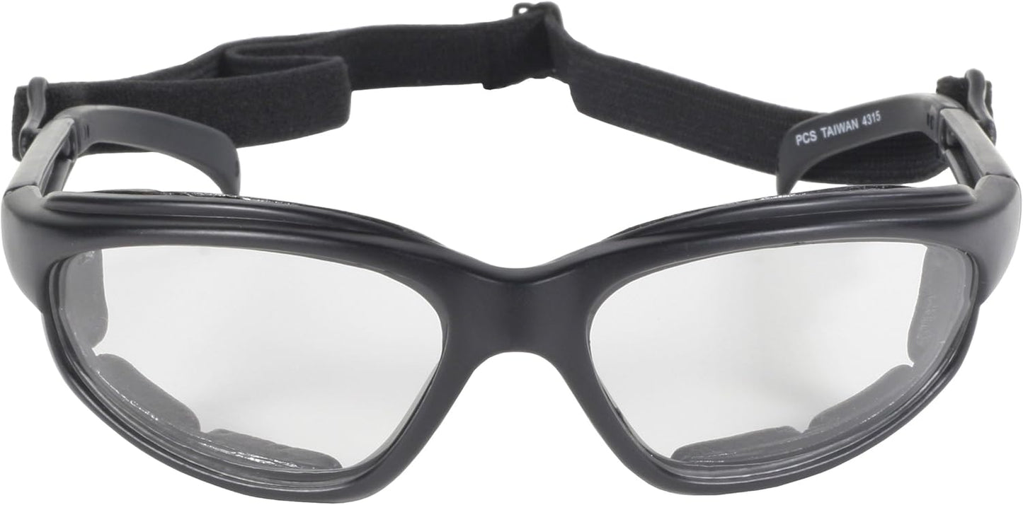 Pacific Coast Freedom Padded Riding Sunglasses with Detachable Strap