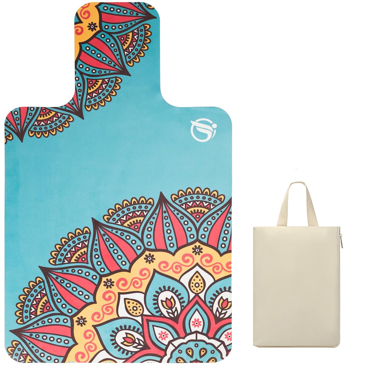 JOOEER Pilates Reformer Machine Mat, Non Slip Pilates Reformer Cover Lightweight Foldable Washable Pilates Reformer Mat for Gym Fitness, Green