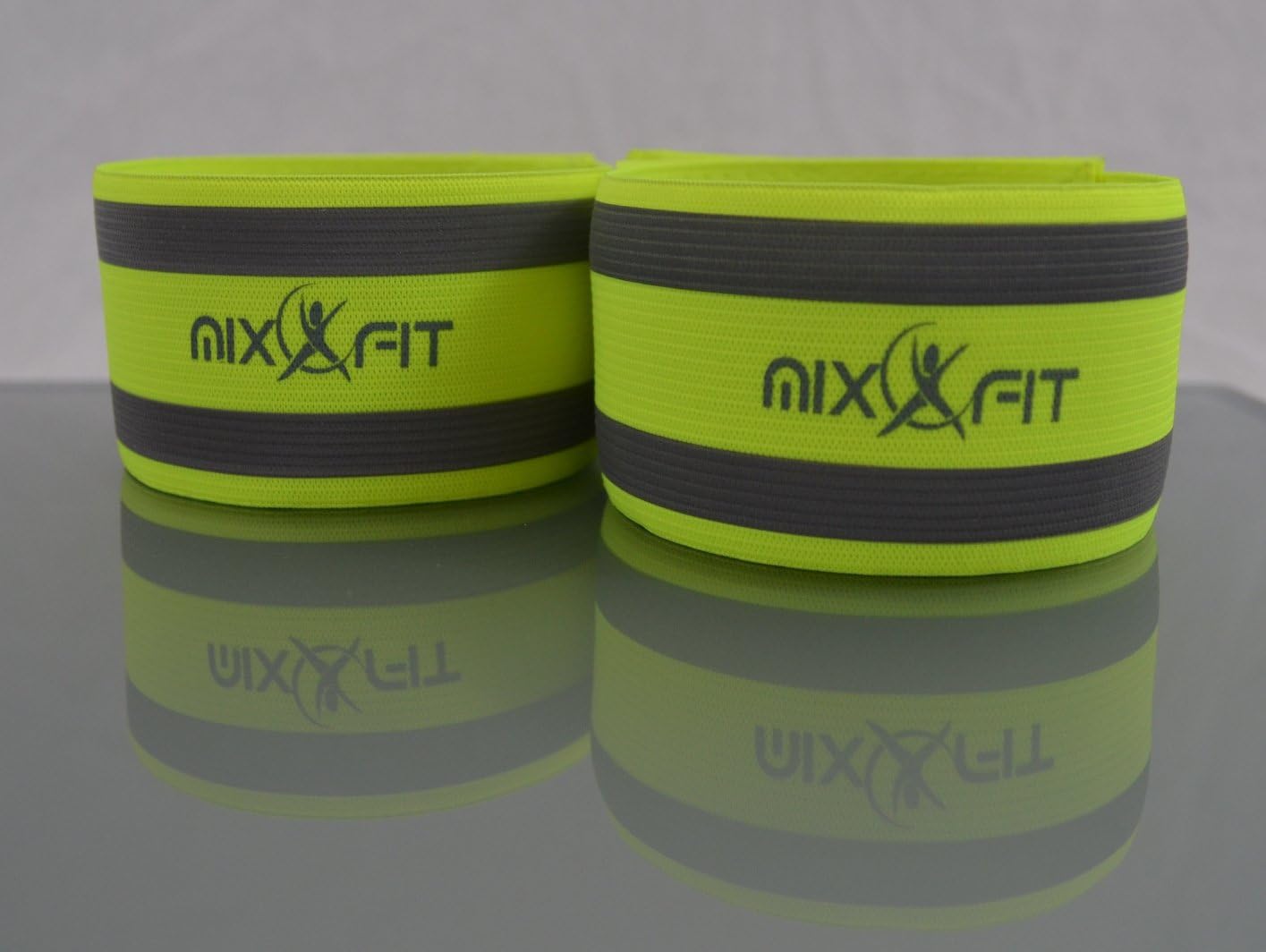 MIX FIT Mixxfit Safety Reflective Band, Neon Green