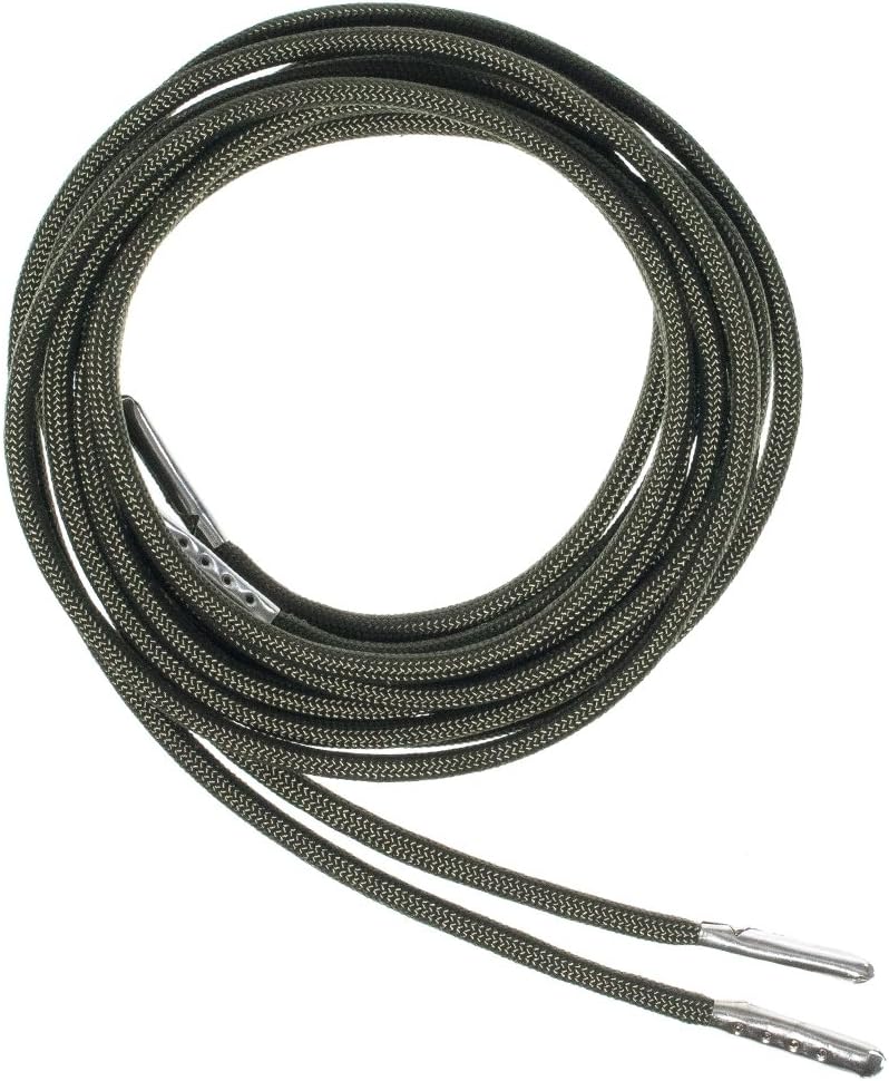 550 Paracord Boot Laces – Paracord Planet Milspec Paracord Boot Lace – Available in 52 and 72 Inch Lengths (72 Inch, Black)