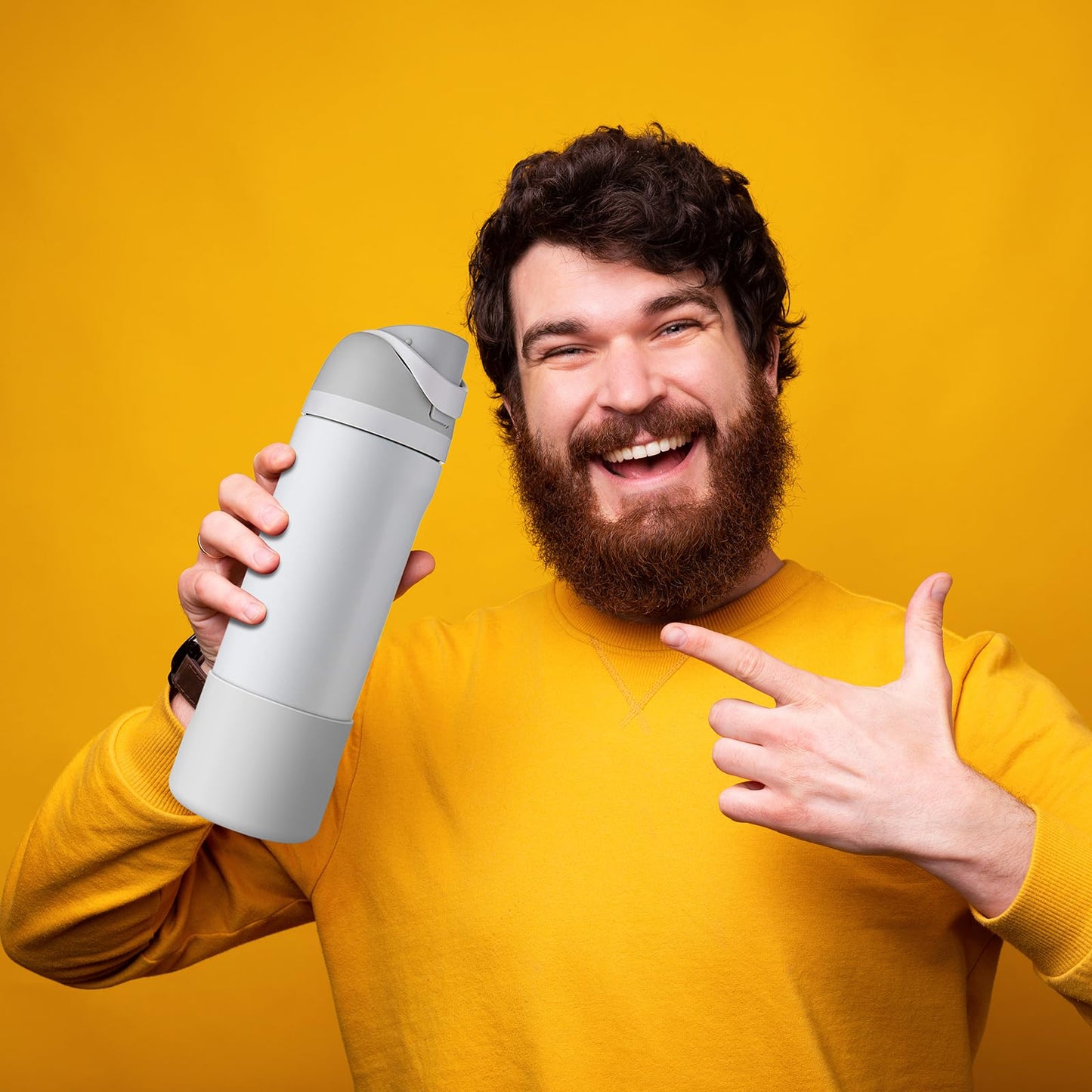 Airboat 2PCS Silicone Water Bottle Boot for Owala 24oz, Protective Bottom Bumper Anti-Slip Sleeve for FreeSip, Twist, and Flip Stainless Steel Bottles, Dishwasher Safe and BPA Free