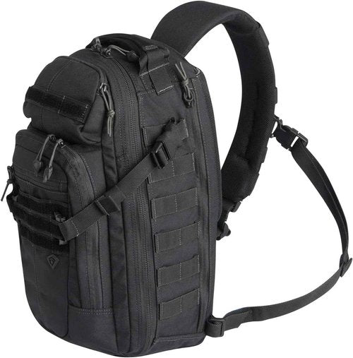 Crosshatch Sling Backpack 19L - Tactical Shoulder Go Bag for Men & Women